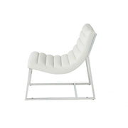 Wilmouth - Roll Occasional Chair - White - R&R Furniture Gallery (Fountain Valley, CA)
