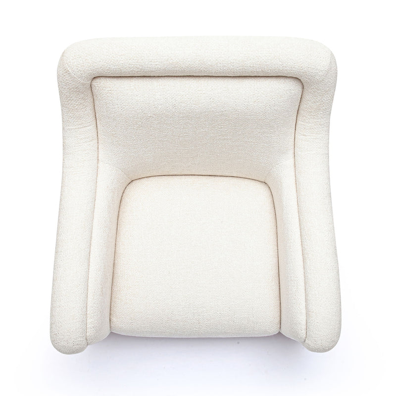 Charli - Boucle Swivel Chair - R&R Furniture Gallery (Fountain Valley, CA)