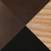 Lumi Source Dakota Charlotte 5-piece contemporary dining set with a sleek table and matching chairs in modern design.