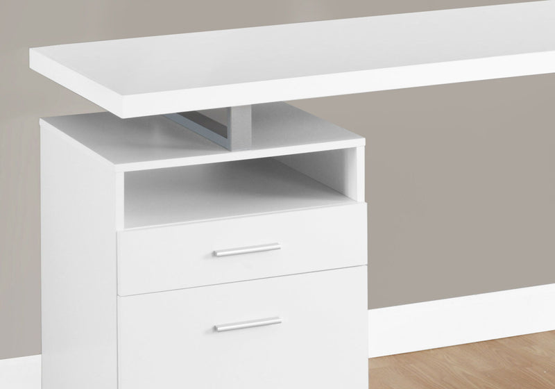 Computer Desk For Home Office, Laptop, Left Right Set - Up, Storage Drawers, Contemporary & Modern - R&R Furniture Gallery (Fountain Valley, CA)