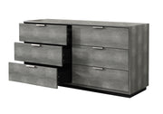 Dynasty - Modern Shagreen Dresser — view 5