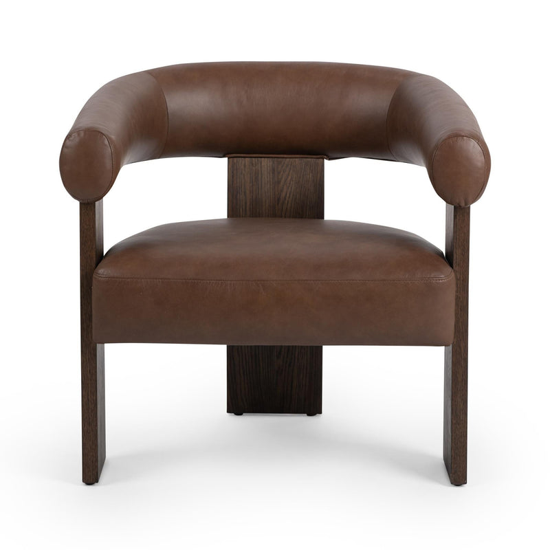Julina - Accent Chair - Rich Cocoa - R&R Furniture Gallery (Fountain Valley, CA)