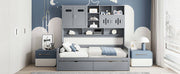 Daybed With All-In-One Cabinet And Shelf - R&R Furniture Gallery (Fountain Valley, CA)