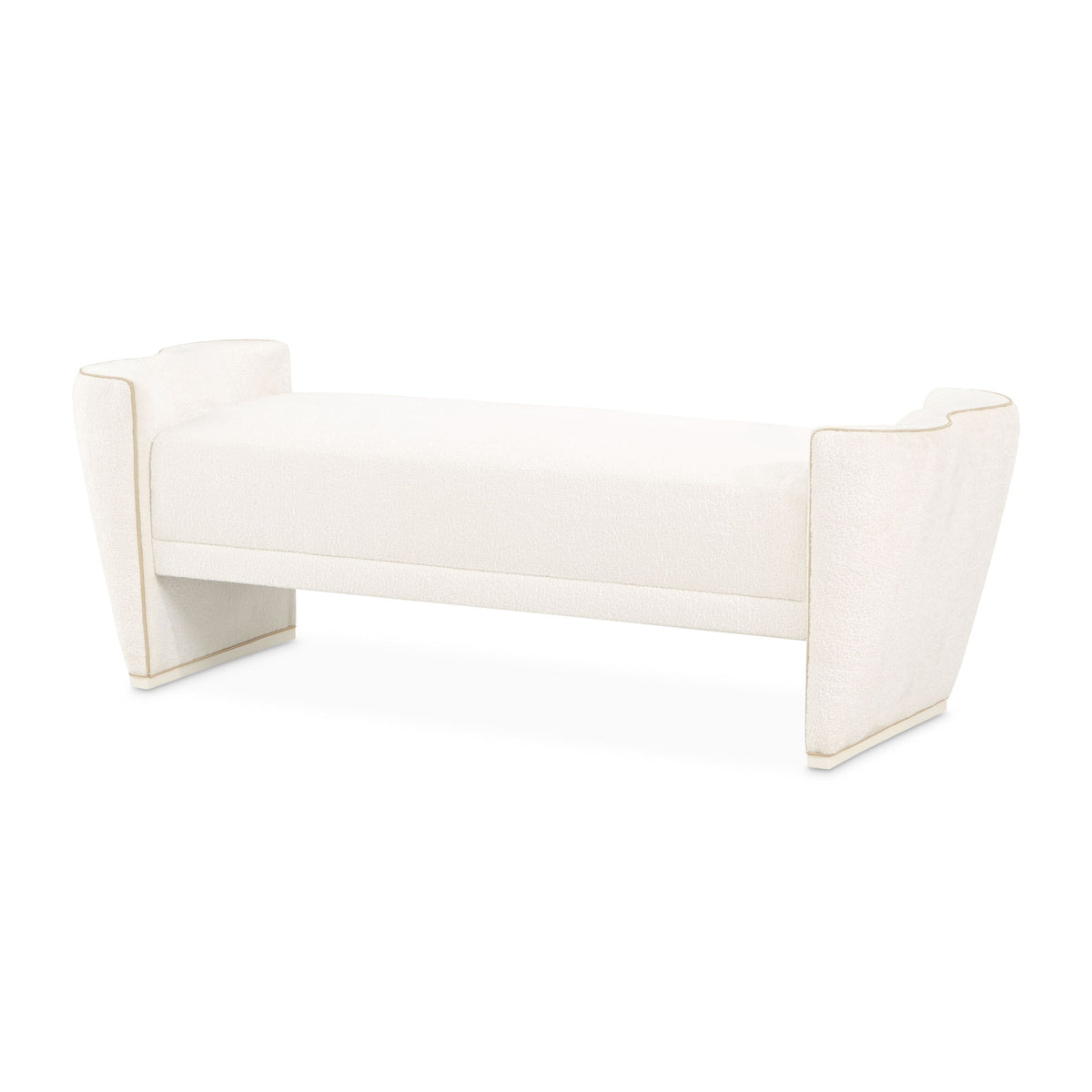 La Terrazza - Bed Bench - Creamy Pearl - R&R Furniture Gallery (Fountain Valley, CA)