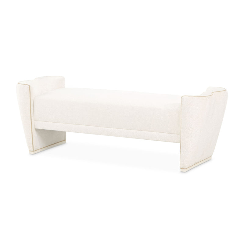 La Terrazza - Bed Bench - Creamy Pearl - R&R Furniture Gallery (Fountain Valley, CA)
