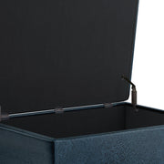Owen - Upholstered Rectangular Storage Ottoman - R&R Furniture Gallery (Fountain Valley, CA)
