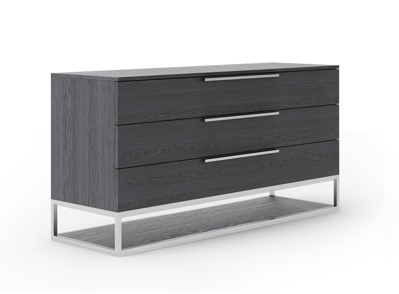Heloise - Contemporary Grey Elm Dresser — view 3