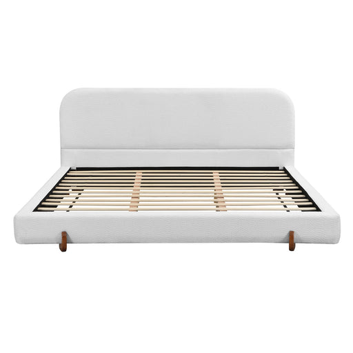 Elegant Upholstered Bed Frame - R&R Furniture Gallery (Fountain Valley, CA)