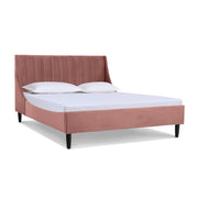 Aspen - Vertical Tufted Modern Headboard Platform Bed Set - R&R Furniture Gallery (Fountain Valley, CA)