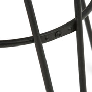 Simeon - Multifunctional Metal Stool With Wood Seat - R&R Furniture Gallery (Fountain Valley, CA)