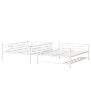 Metal Bunk Bed With Shelf And Guardrails - R&R Furniture Gallery (Fountain Valley, CA)