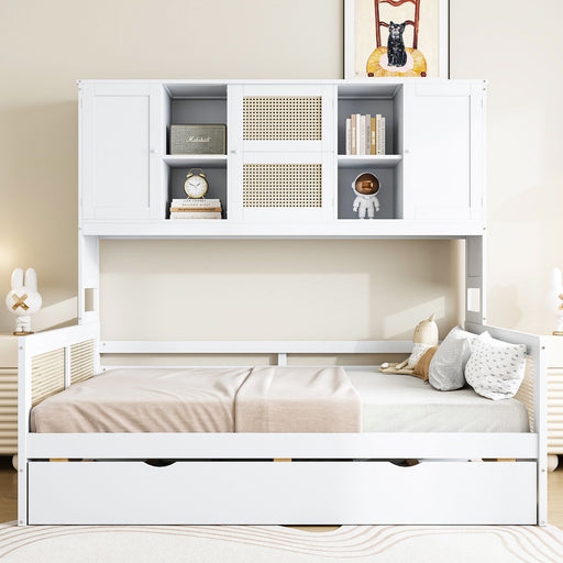 Daybed And All In One Cabinet And Shelf - R&R Furniture Gallery (Fountain Valley, CA)