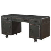 Actaki - Executive Writing Desk - Sandy Gray - R&R Furniture Gallery (Fountain Valley, CA)
