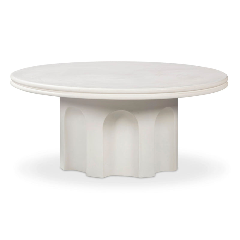 Cassandra - Indoor / Outdoor Concrete Round Table - R&R Furniture Gallery (Fountain Valley, CA)