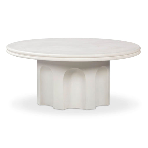 Cassandra - Indoor / Outdoor Concrete Round Table - R&R Furniture Gallery (Fountain Valley, CA)