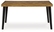 Blondon - Rectangular Drm Table Set (Set of 7) - Brown / Black - R&R Furniture Gallery (Fountain Valley, CA)