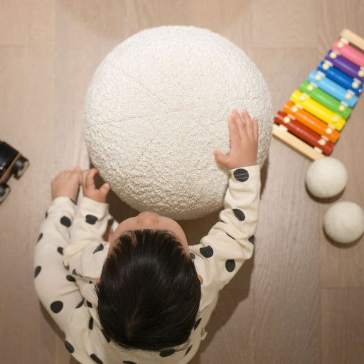 Luna - Round Sphere Accent Ball Throw Pillow - R&R Furniture Gallery (Fountain Valley, CA)