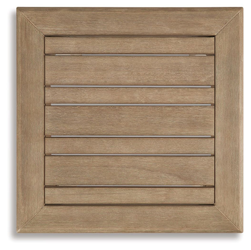 Gerianne - Square End Table - Brown - R&R Furniture Gallery (Fountain Valley, CA)