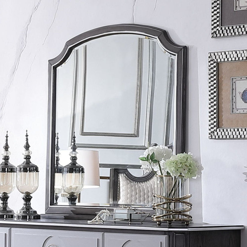 House Beatrice - Mirror - Charcoal - R&R Furniture Gallery (Fountain Valley, CA)