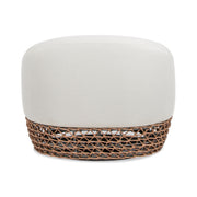 Willow - Upholstered Patio Deep Seating Armchair, Wicker Frame - R&R Furniture Gallery (Fountain Valley, CA)