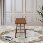 Molly - Bench - Walnut Brown - R&R Furniture Gallery (Fountain Valley, CA)