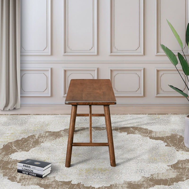 Molly - Bench - Walnut Brown - R&R Furniture Gallery (Fountain Valley, CA)