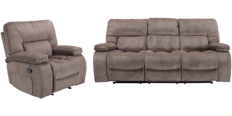 Chapman - Manual Reclining Sofa Set - R&R Furniture Gallery (Fountain Valley, CA)