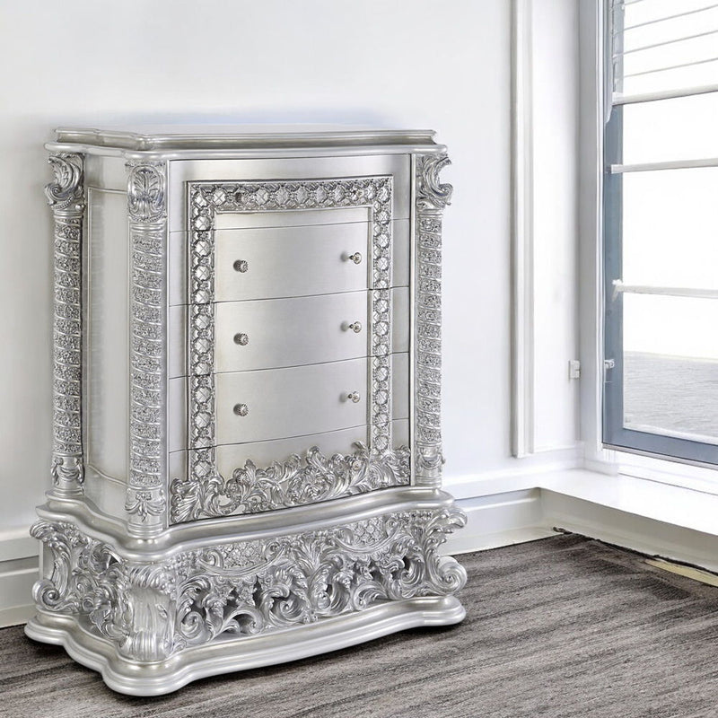 Valkyrie - Chest - Antique Platinum - R&R Furniture Gallery (Fountain Valley, CA)