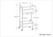 Hobbs - Bar Cart - Natural - R&R Furniture Gallery (Fountain Valley, CA)