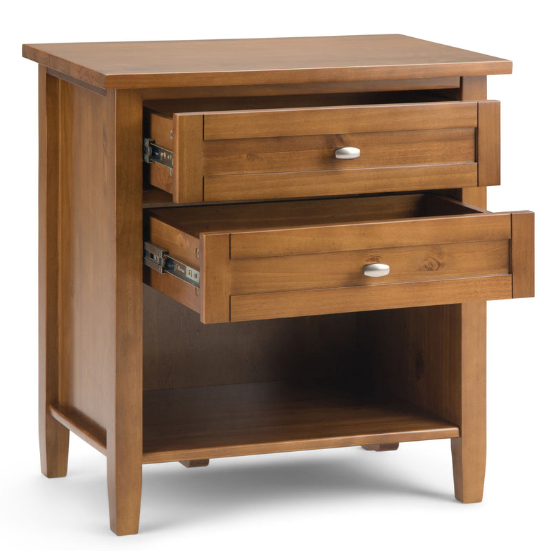 Warm Shaker - Bedside Table - R&R Furniture Gallery (Fountain Valley, CA)