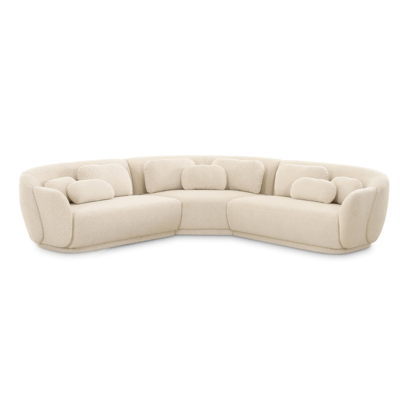 Misty - Boucle Sectional - R&R Furniture Gallery (Fountain Valley, CA)