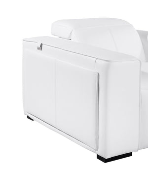 1224 - 6-Piece L-Shaped Sectional Sofa In With 3 Power Recliners & Power Headrests