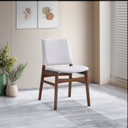 Gusto - Dining Chair (Set of 2) - Brown / Light Gray - R&R Furniture Gallery (Fountain Valley, CA)