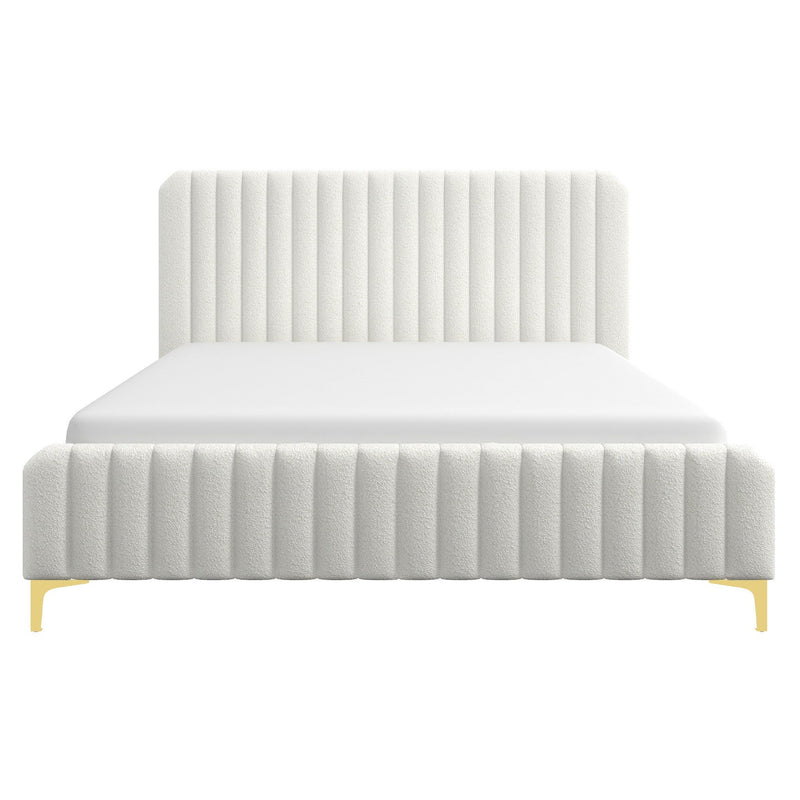 Valery - Upholstered Platform Bed - R&R Furniture Gallery (Fountain Valley, CA)