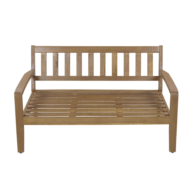 2 Piece Outdoor Conversation Set (Loveseat & Coffee Table With Water-Resistant Cushions) - R&R Furniture Gallery (Fountain Valley, CA)