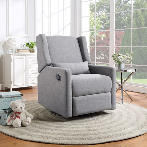 Pronto - Swivel Glider Recliner With Pillow - R&R Furniture Gallery (Fountain Valley, CA)