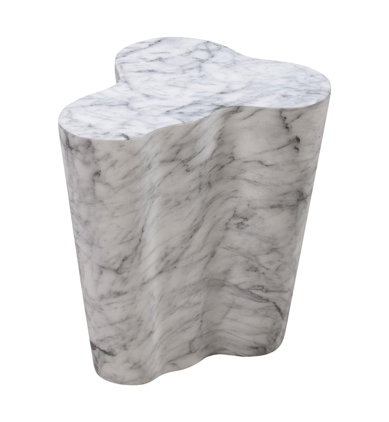 Slab - Marble Side Table - R&R Furniture Gallery (Fountain Valley, CA)