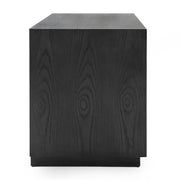 Manhattan - Contemporary Grey and Gold Nightstand — view 5