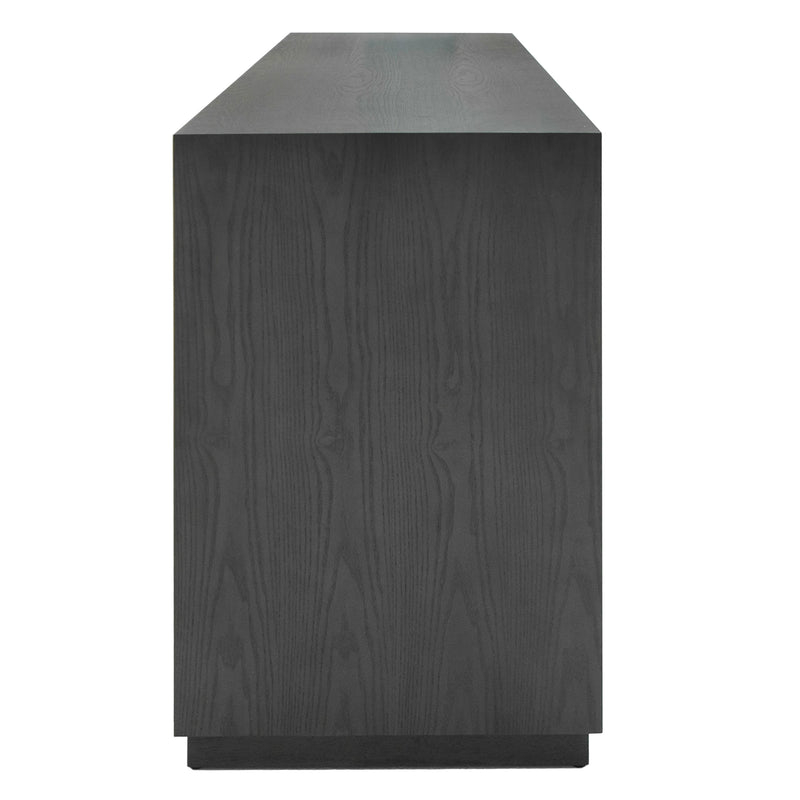 Manhattan- Contemporary Grey and Gold Dresser — view 5