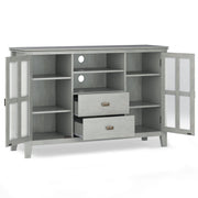 Artisan - Handcrafted, Tall TV Media Stand - R&R Furniture Gallery (Fountain Valley, CA)