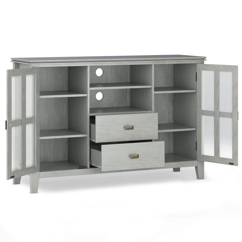 Artisan - Handcrafted, Tall TV Media Stand - R&R Furniture Gallery (Fountain Valley, CA)
