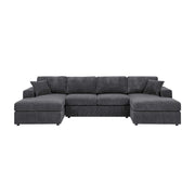 3 Piece Double Chaise Sectional Sofa - R&R Furniture Gallery (Fountain Valley, CA)