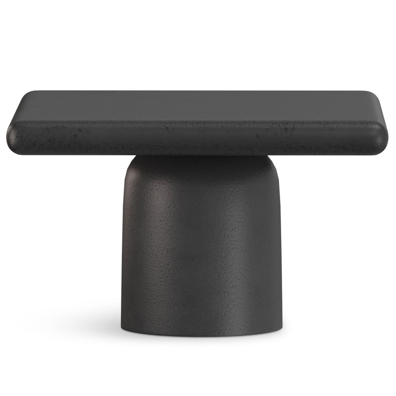Zachary - 2 Piece Set Cast Aluminum Coffee Table - Black - R&R Furniture Gallery (Fountain Valley, CA)