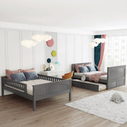 Bunk Bed With Twin Size Trundle, Guardrails - R&R Furniture Gallery (Fountain Valley, CA)