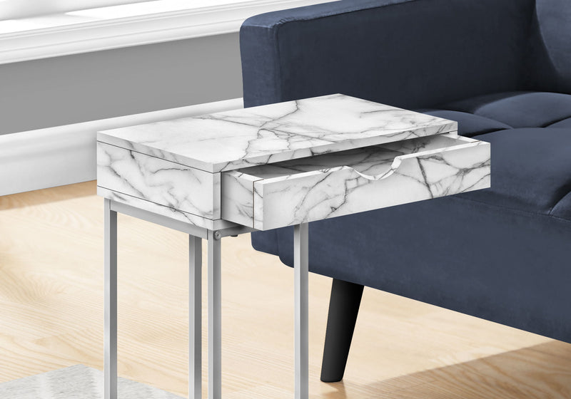 Accent Table, C - Shaped Contemporary & Modern Design - R&R Furniture Gallery (Fountain Valley, CA)
