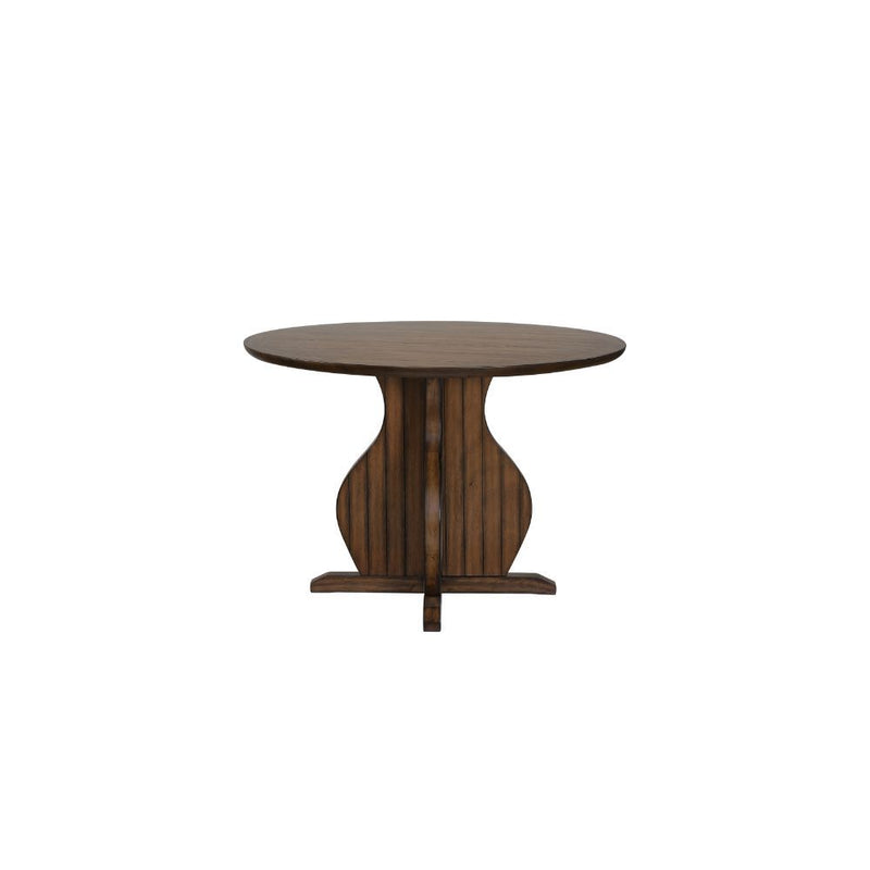 Maurice - Counter Height Table - Oak - R&R Furniture Gallery (Fountain Valley, CA)