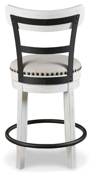 Valebeck - Full Back Swivel Stool - R&R Furniture Gallery (Fountain Valley, CA)