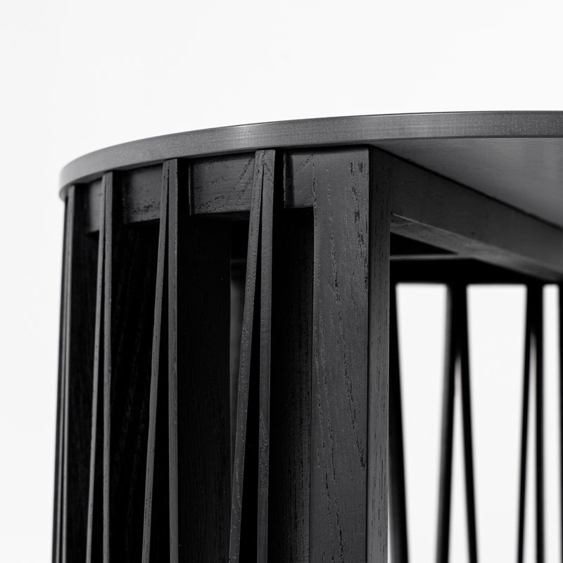 Larimer - Modern Round Coffee Table Set — view 5