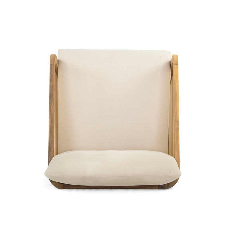 Royal - Wood Textilene Club Chair - R&R Furniture Gallery (Fountain Valley, CA)