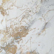Uttermost Ethos framed abstract print with gold accents, modern wall art in a sleek frame, showcasing abstract shapes and textures.